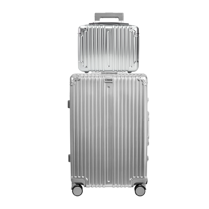 TIKE 883 Luggage 24 inches Aluminum frame wheeled trolley case travel bag suitcaise PC material 360 degree universal wheel Lightweight and durable TIKE 883 Luggage 24 inches Aluminum frame wheeled trolley case travel bag suitcaise PC material 360 degree universal wheel Lightweight and durable